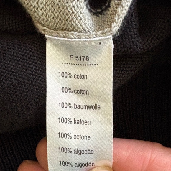 LACOSTE Mens Argyle Diamond Black Red Sweater. 5 - Picture 5 of 11